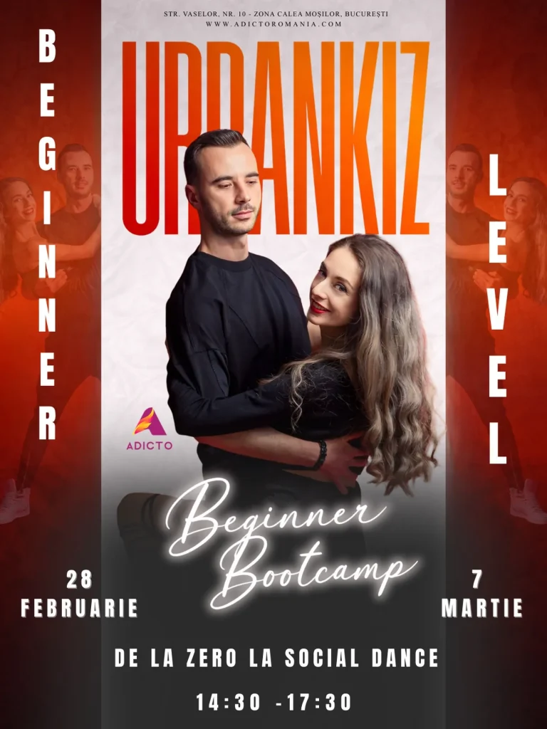 Adicto Romania - Cristi & Rexhina - urban kiz beginner bootcamp