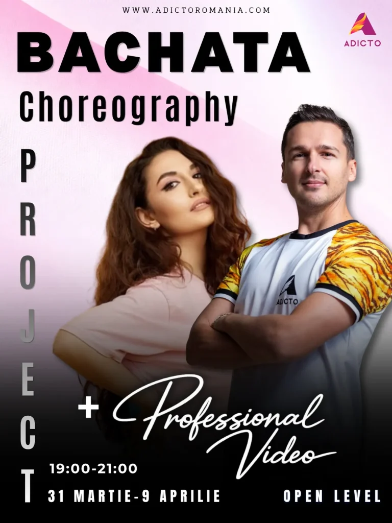 Adicto Romania - Romeo & Andrea - Bachata Choreography Project