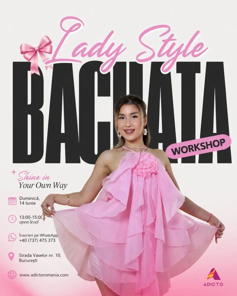 Adiccto Romania - Raluca - Bachata Lady Style Workshop