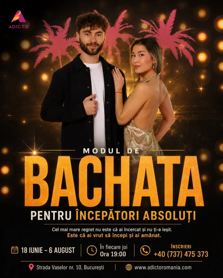 Adicto Romania - Edi & Raluca - Modul de Bachata pentru incepatori absoluti