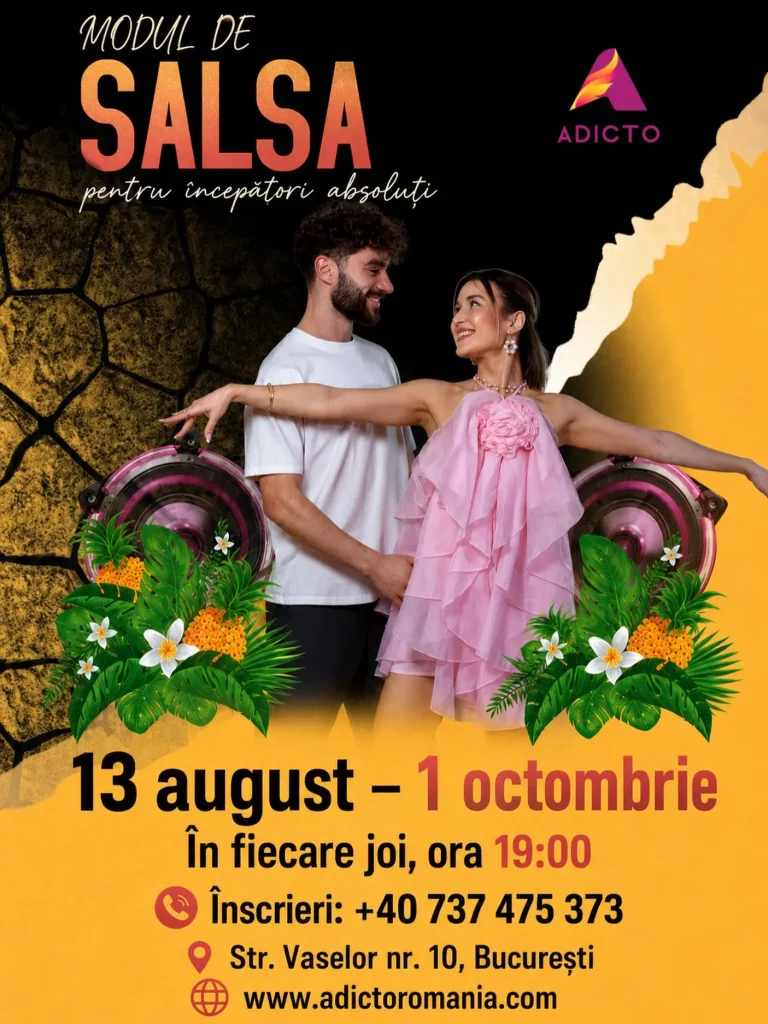 Adicto Romania - Edi & Raluca - Modul de Salsa pentru Incepatori Absoluti